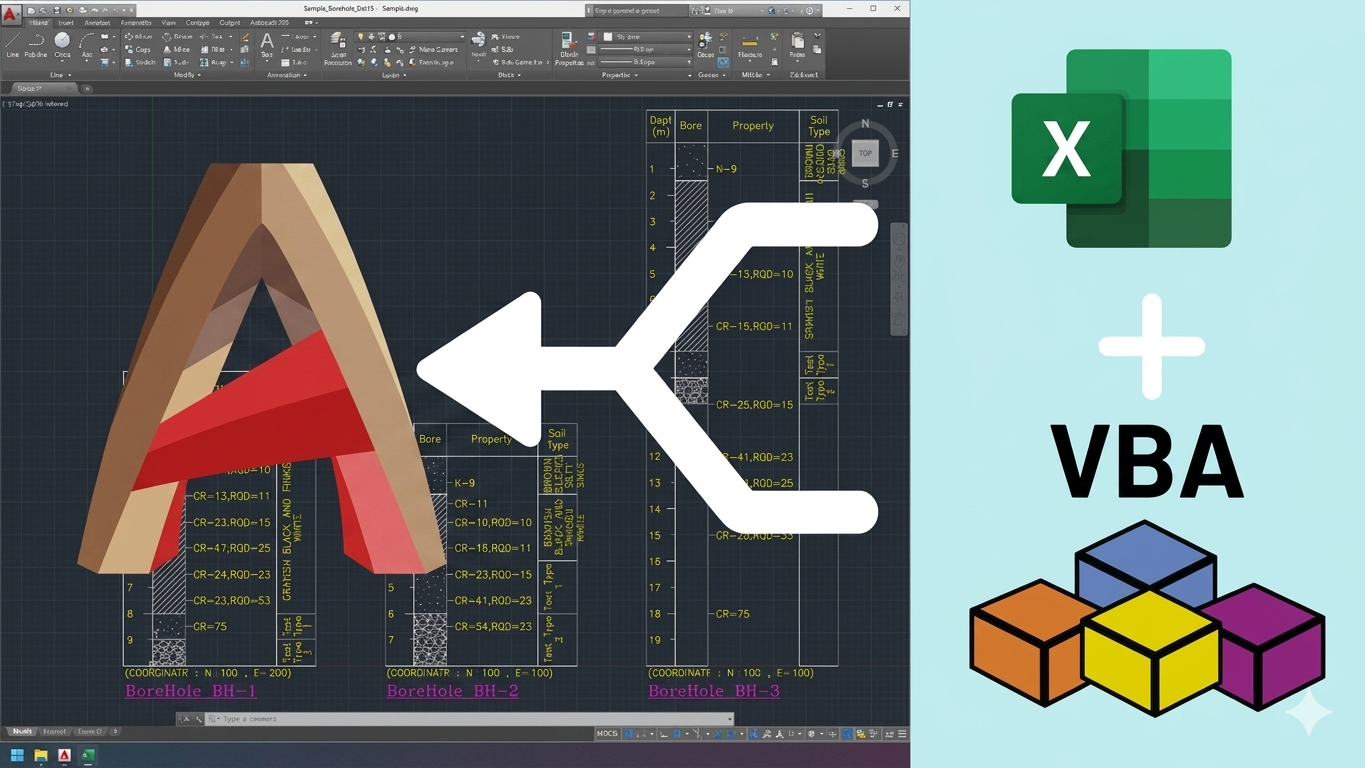 DE EXCEL A AUTOCAD EN 1-CLIC: AUTOMATIZACIÓN AVANZADA CON VBA